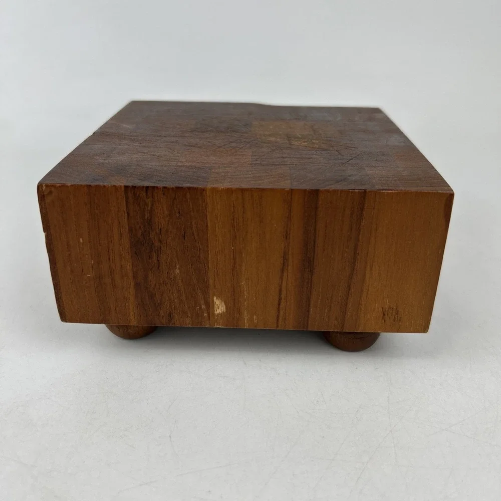 Teak Cheese Cutting Block 5